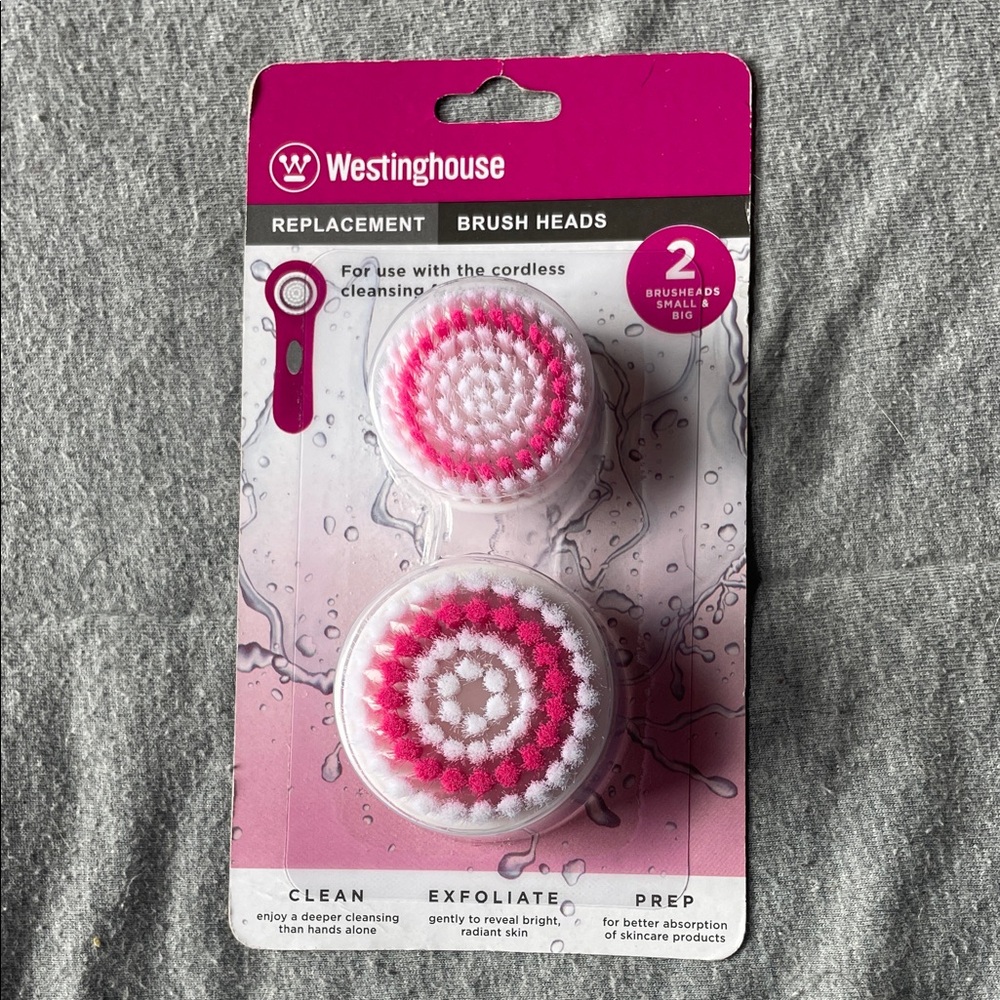 Pink Replacement Brush Heads‎